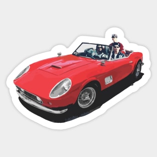 Ferris Bueller's Ferrari. So Choice Sticker